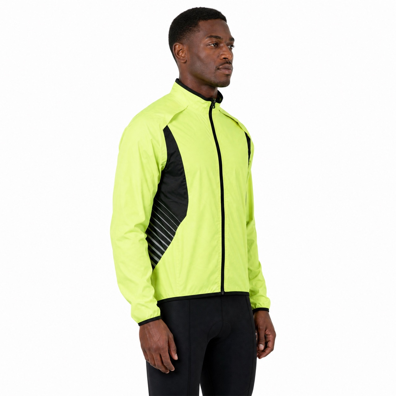 Chaqueta impermeable para hombre con revestimiento resistente al viento
