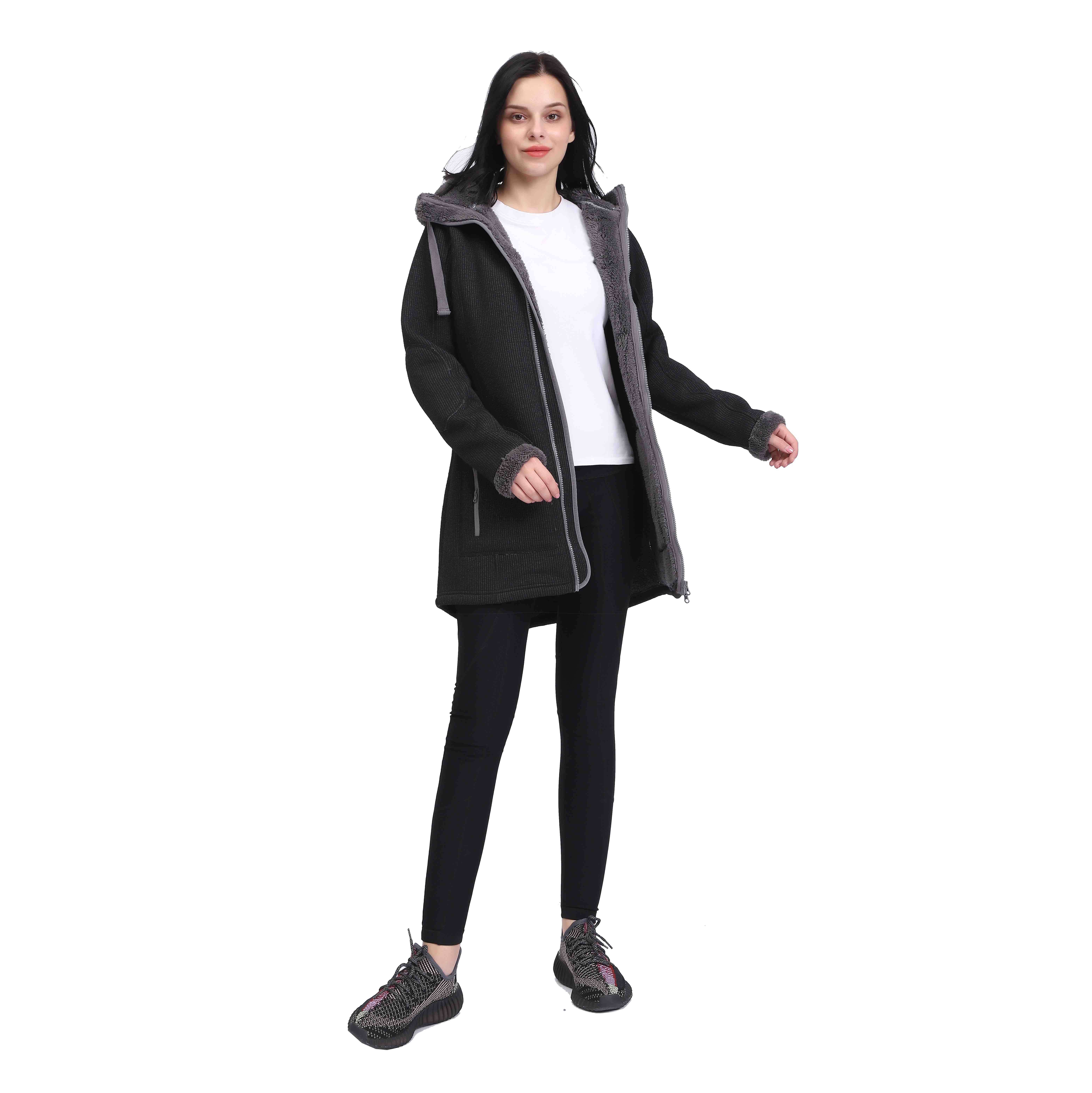 Sudadera con capucha de invierno