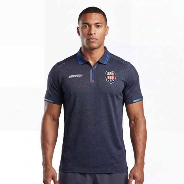 Polo con bloques de color para hombre Footabl Trian Tops