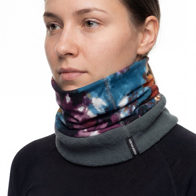 Polaina para el cuello, forro polar, resistente al viento, para la cara, bufanda para clima frío, para hombres y mujeres