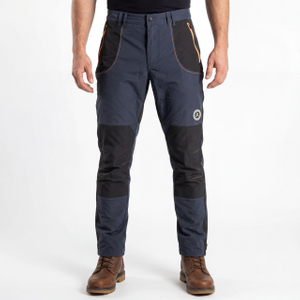 Pantalones deportivos para hombre con ribetes en contraste, pantalones de senderismo con bloques de color