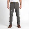 Pantalones deportivos con cremallera para hombre, pantalón de trekking con bloques de color