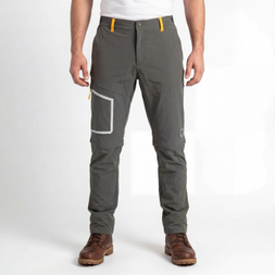 Pantalones deportivos con cremallera para hombre, pantalón de trekking con bloques de color