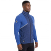 Chaqueta de trekking de peso medio para correr con cremallera para hombre
