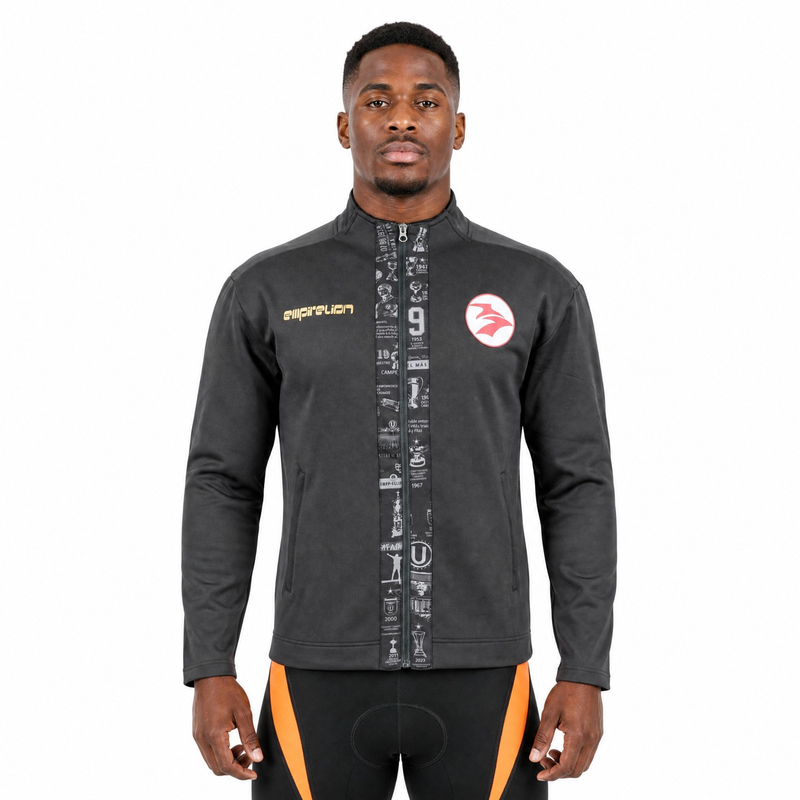 Chaqueta deportiva de fútbol para hombre