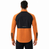 Camisas elásticas de trekking con bolsillos y cremallera para hombre