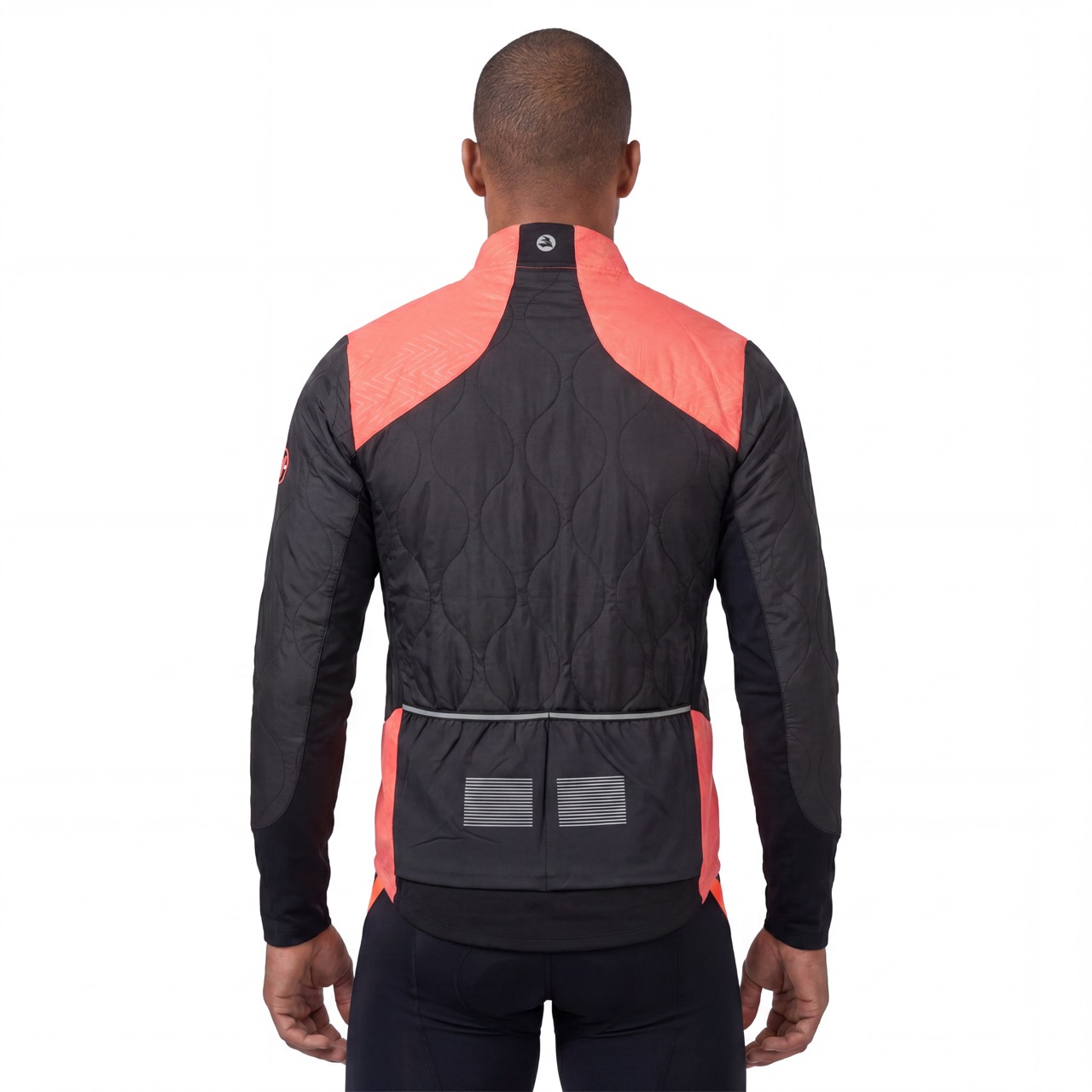 Chaqueta de invierno Quiting Fluro Bond Panel para hombre