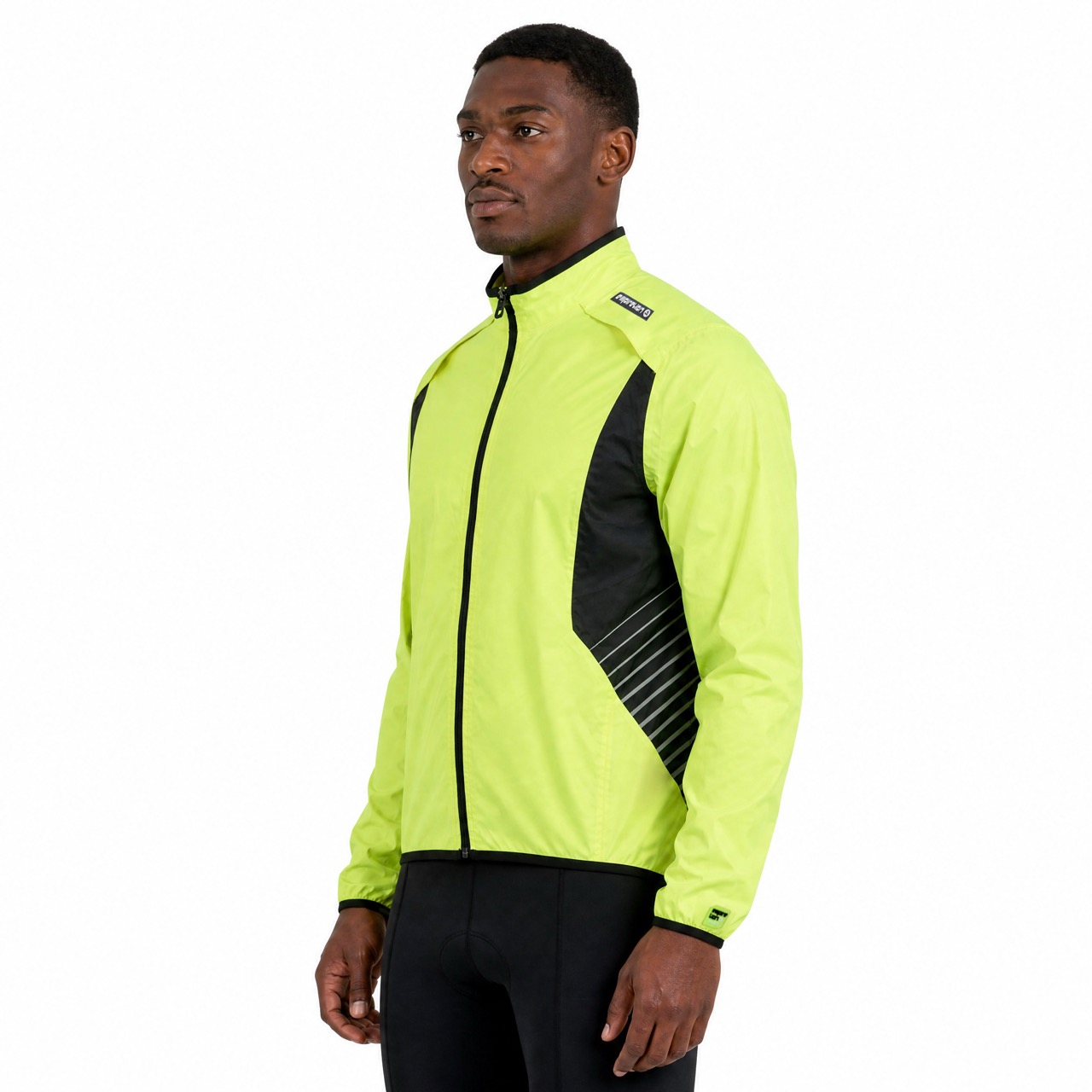 Chaqueta impermeable para hombre con revestimiento resistente al viento
