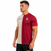 Camiseta informal deportiva con estampado integral para hombre