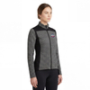 Chaqueta ciclista acolchada con bloques de color para mujer