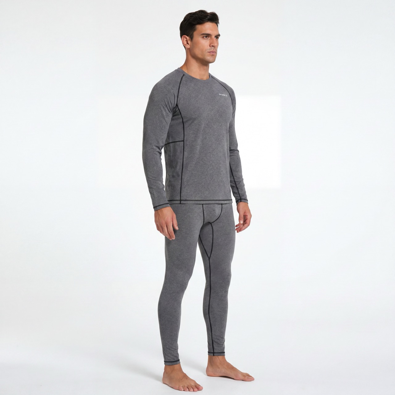 Ropa interior térmica para hombre Long Johns capa base interior polar superior inferior 2 piezas conjunto