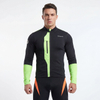 Chaqueta ciclista de peso medio con bloques de color Fluro