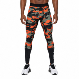 Pantalones de jersey con estampado de camuflaje para hombre