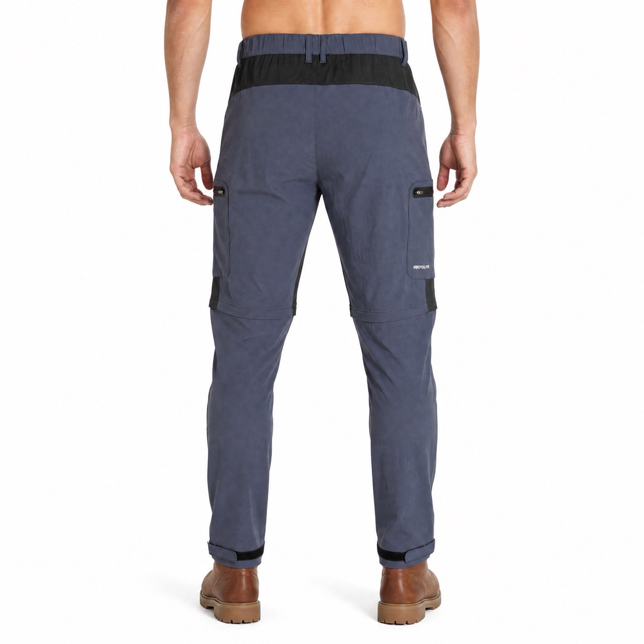 Pantalón de trekking con bolsillo sellado y cremallera para hombre