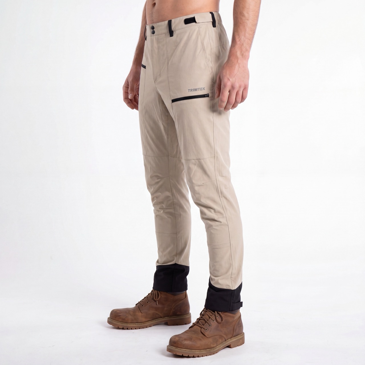 Pantalones de senderismo ligeros para hombre Pantalones de trekking transpirables con paneles elegantes