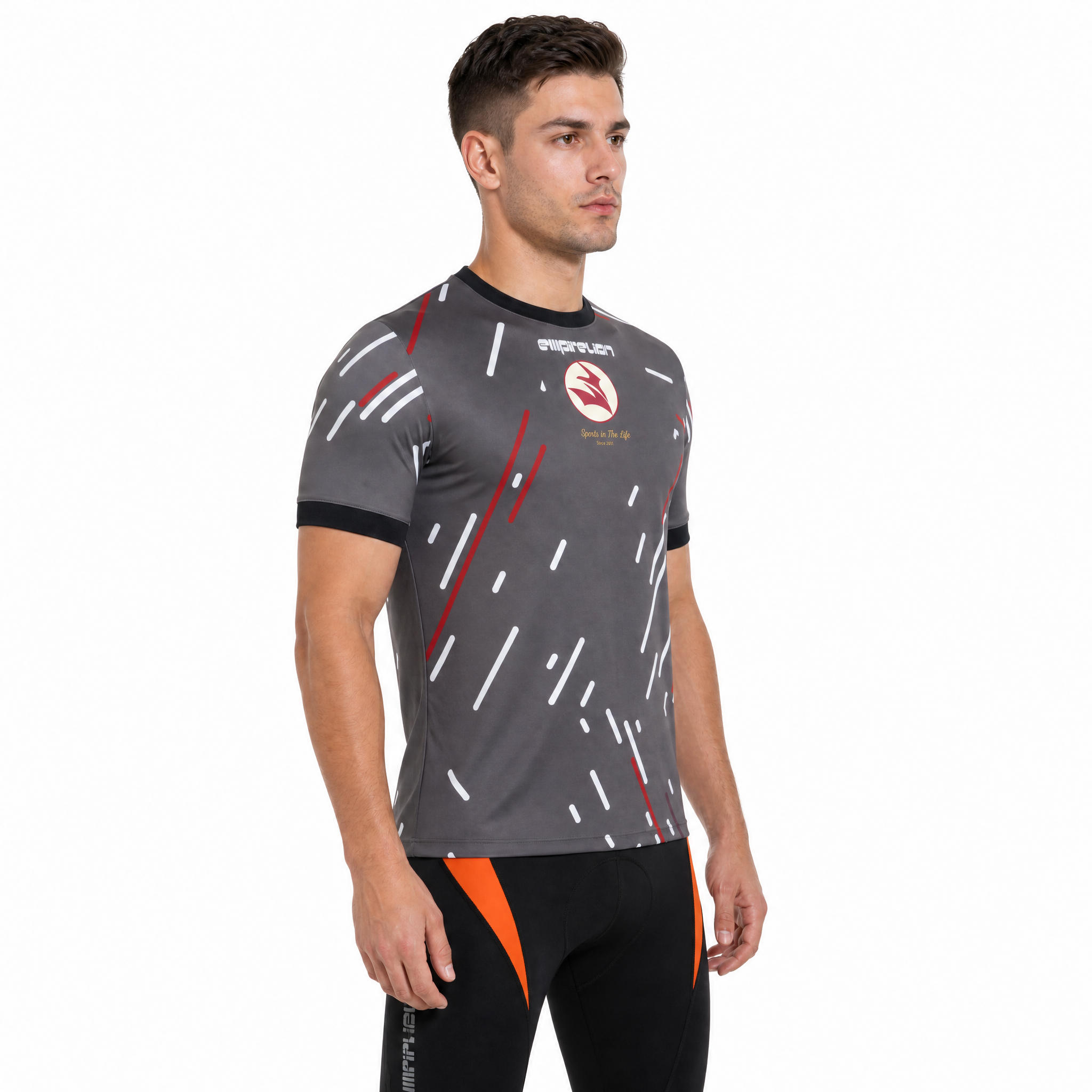 Camiseta con logo para hombre