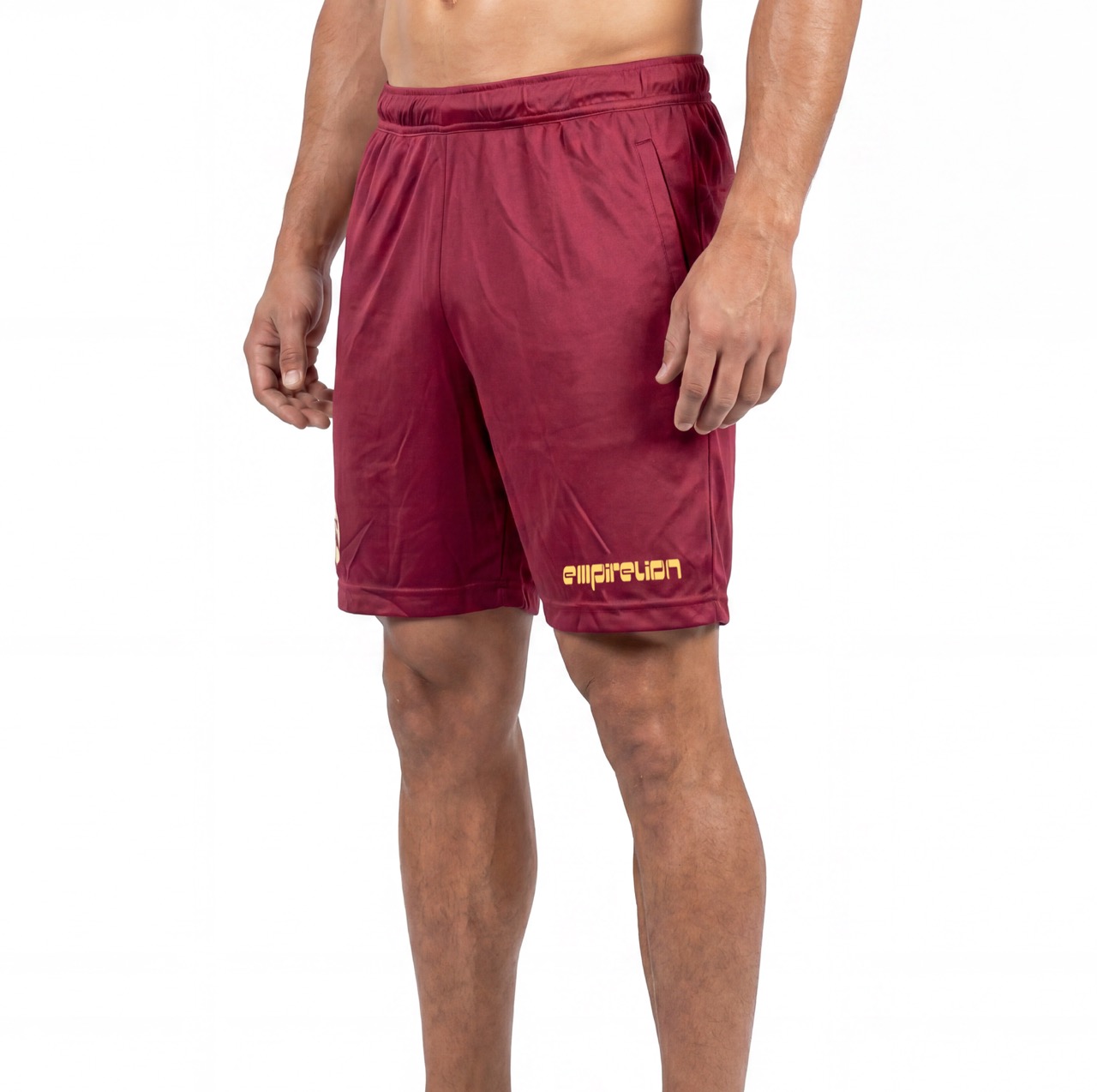 Pantalones cortos de entrenamiento atlético activo para hombre