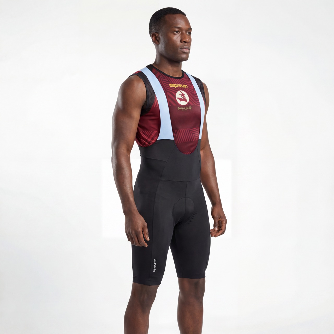 Pantalón corto capri con tirantes Endurance para hombre