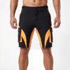 Pantalón corto deportivo informal con 7 bolsillos con cremallera para hombre