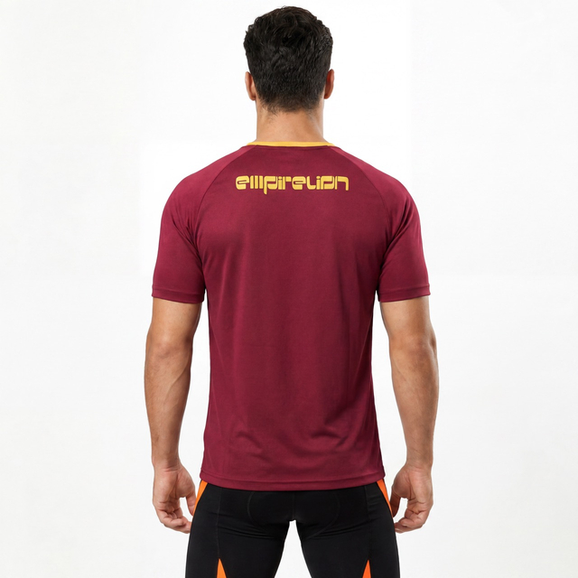 Camiseta con logo y camiseta de fútbol estampada para hombre